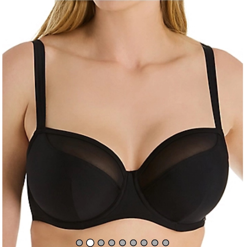 Curvy Kate Semi-Sheer Balcony Bikini Top